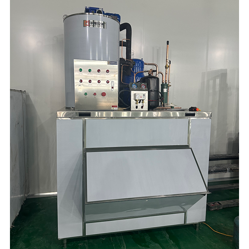 3吨分体片冰机交付山西某食品厂